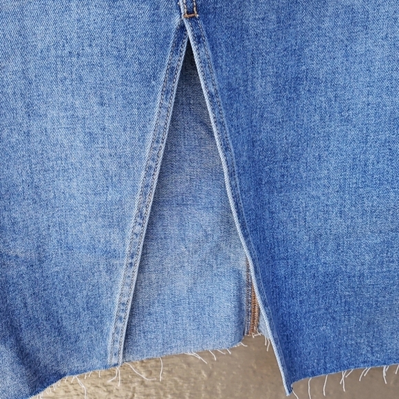 Sam Edelman Maribelle Release Hem denim skirt - Picture 4 of 9